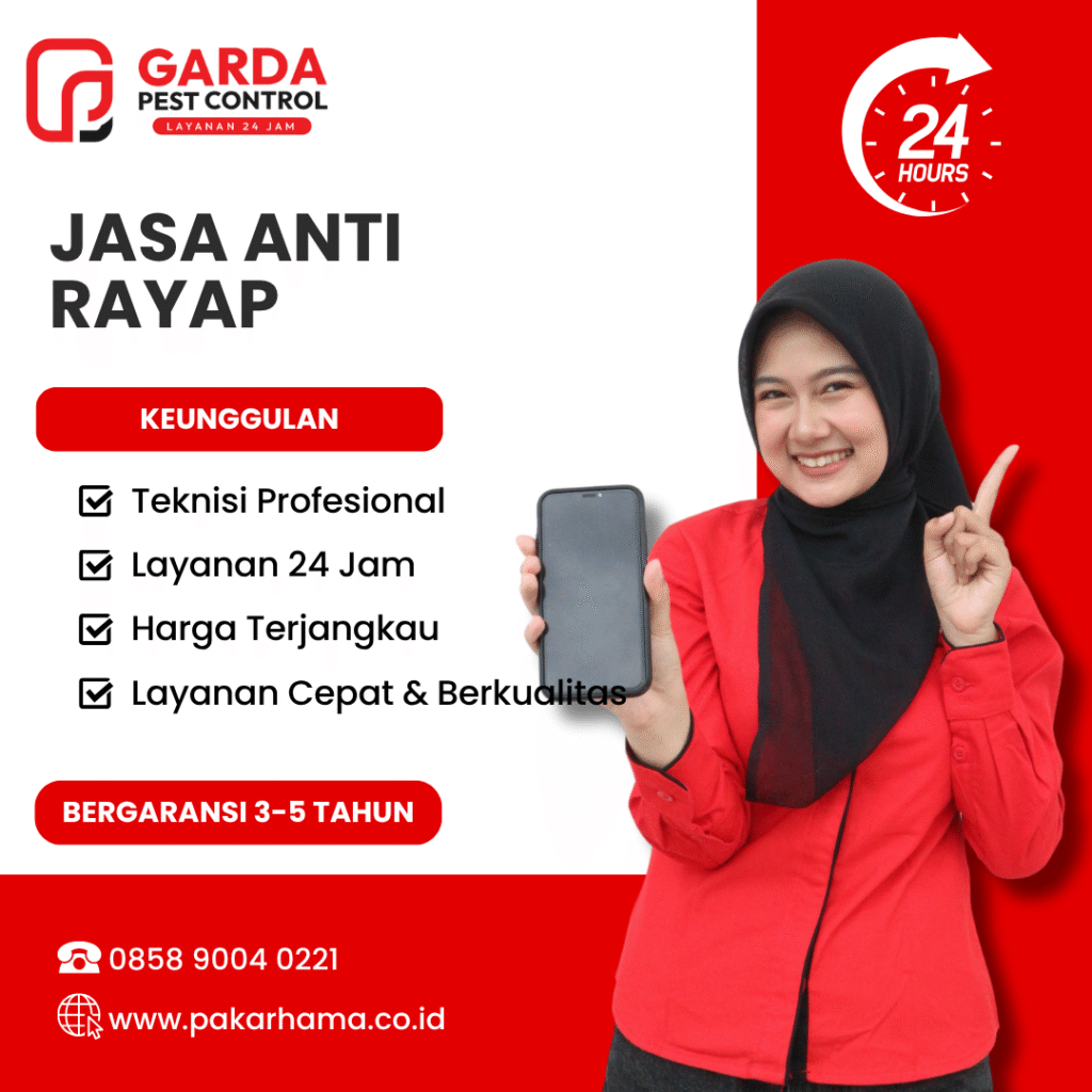 Jasa Anti Rayap di Jakarta Selatan Profesional dan Ada Garansi