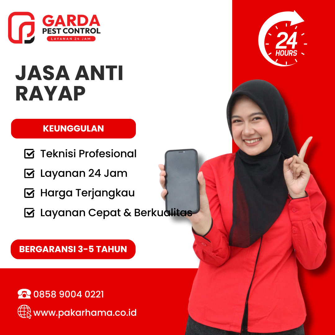 Jasa Anti Rayap di Jakarta Selatan Profesional dan Ada Garansi