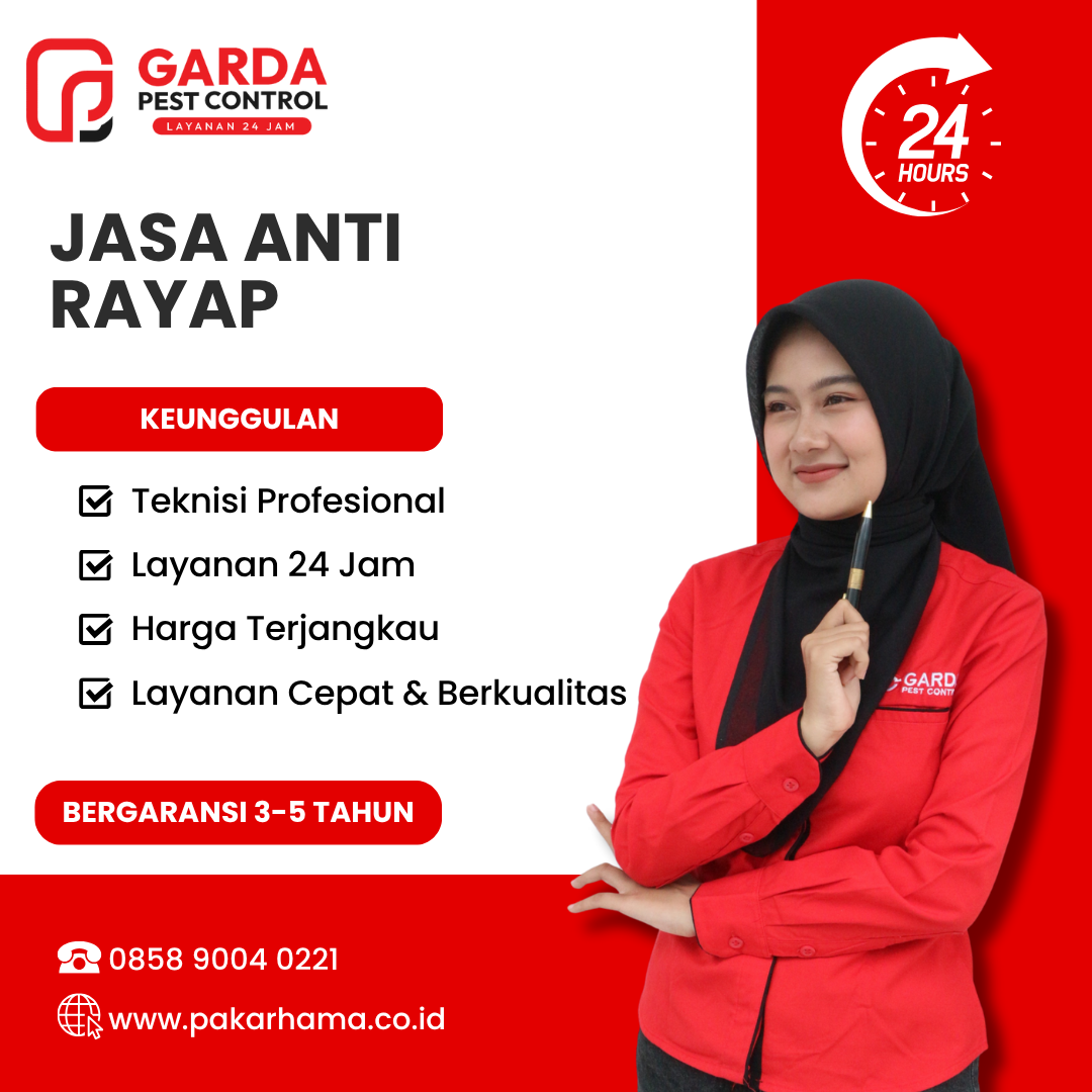 Jasa Anti Rayap di Jakarta Pusat Metode Baiting Tanpa Bor Lantai