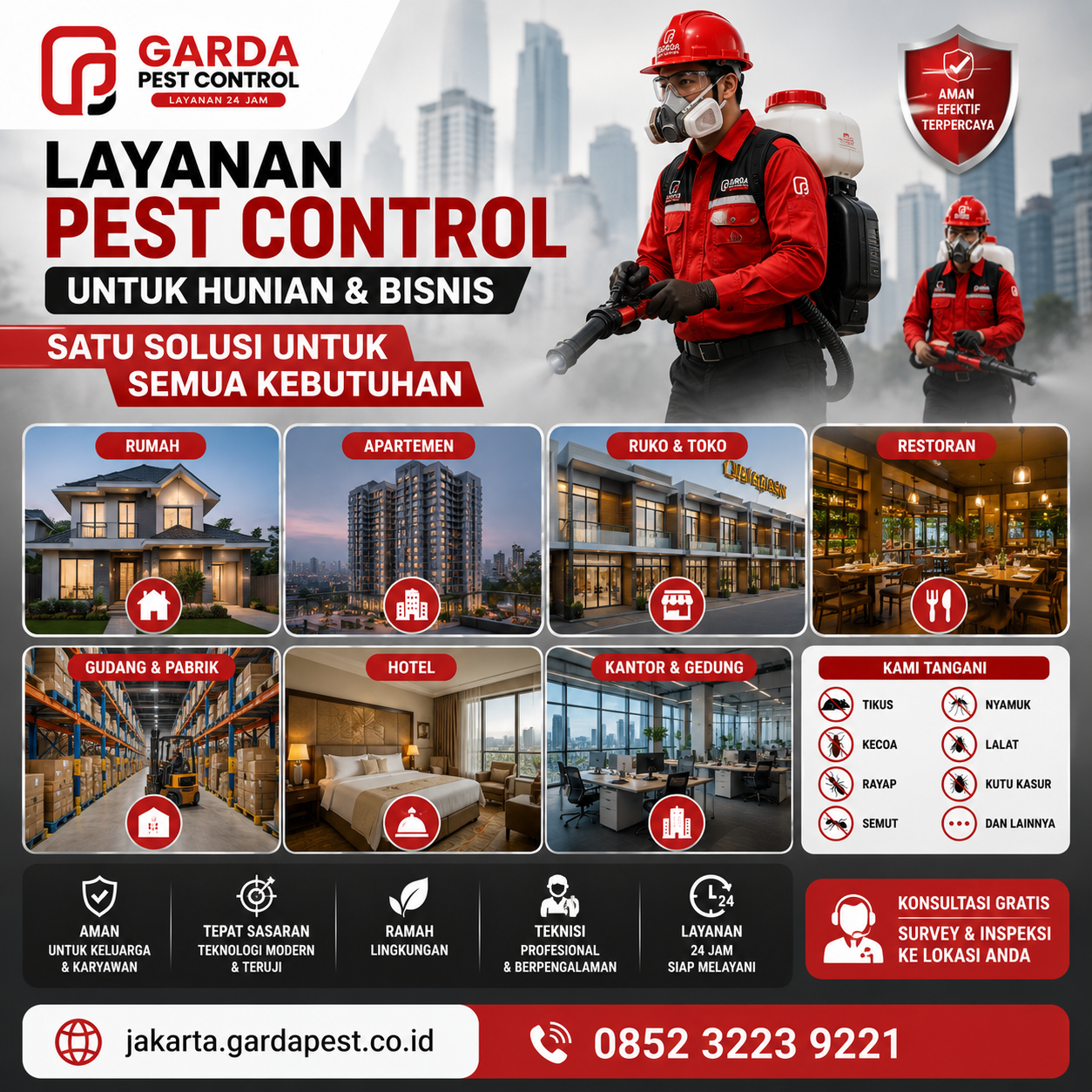 Jasa Pest Control Jakarta Terdekat