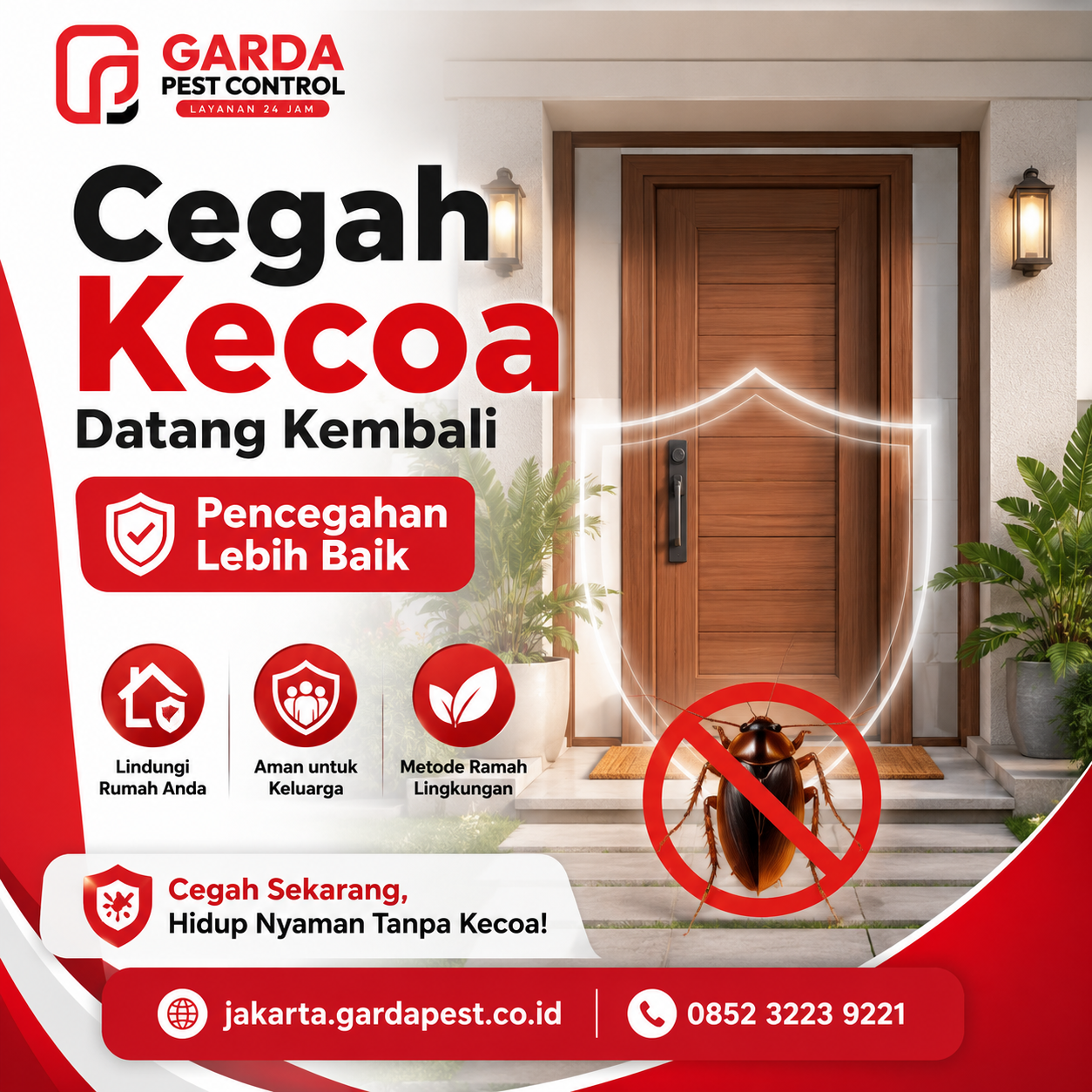 Jasa Pembasmi Kecoa Bergaransi Jakarta: Memilih Solusi Tepat untuk Kediaman Anda