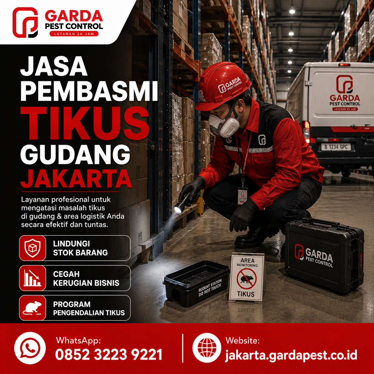 Jasa Pembasmi Tikus untuk Gudang dan Area Industri Jakarta