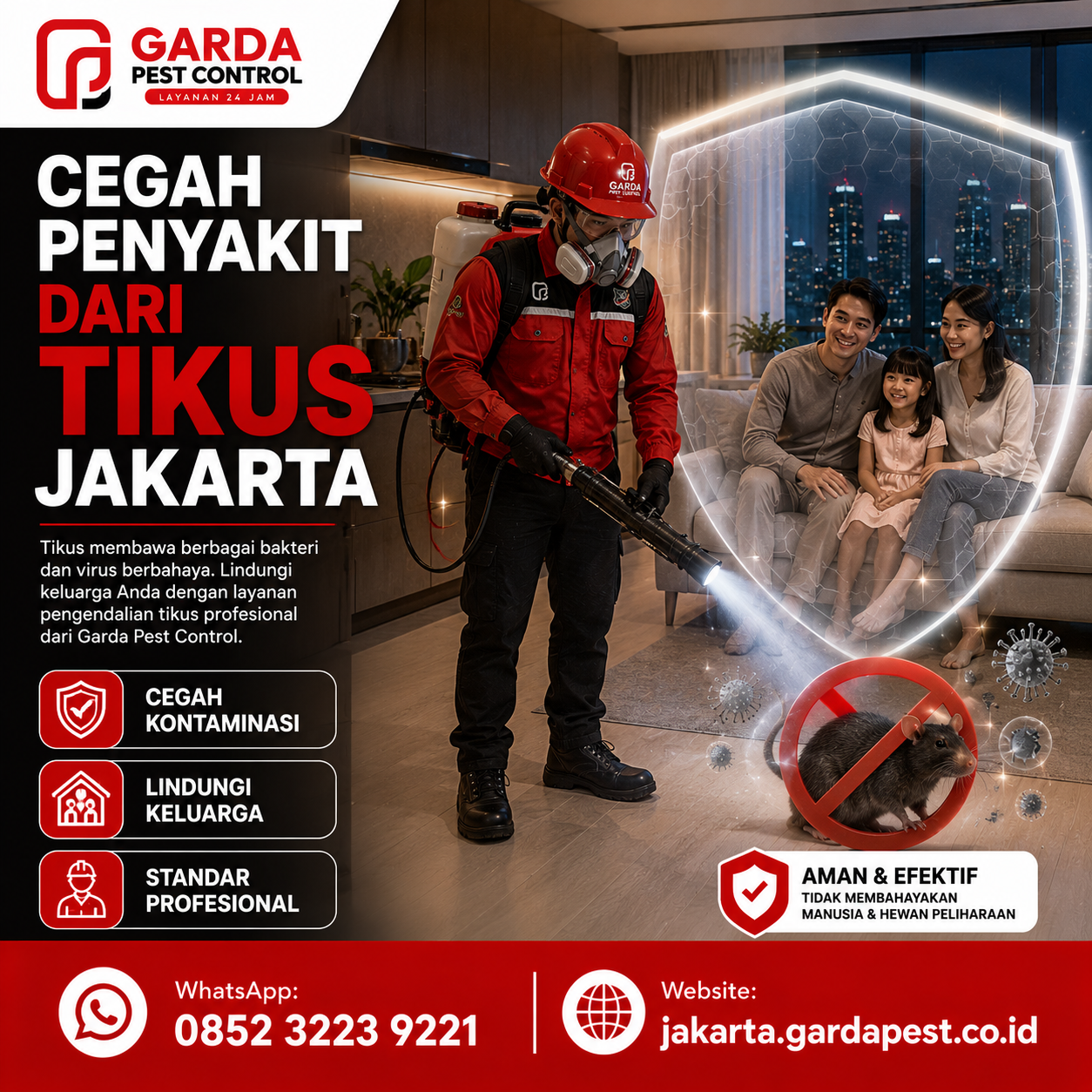 Harga Jasa Pembasmi Tikus Jakarta dan Panduan Biaya Layanan