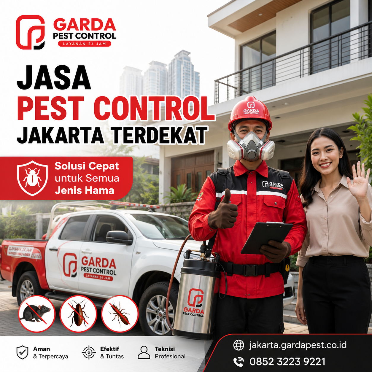 Harga Jasa Pest Control Jakarta: Estimasi Biaya dan Tips Memilih Layanan Terbaik