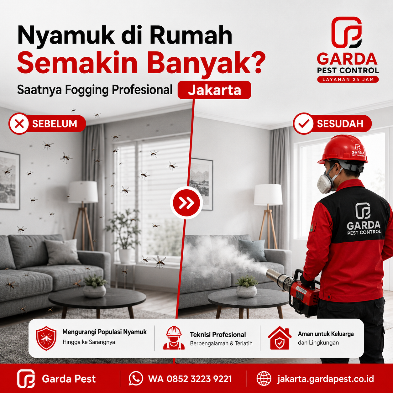Estimasi Biaya Jasa Fogging Nyamuk Rumah Jakarta dan Panduan Layanan Terlengkap