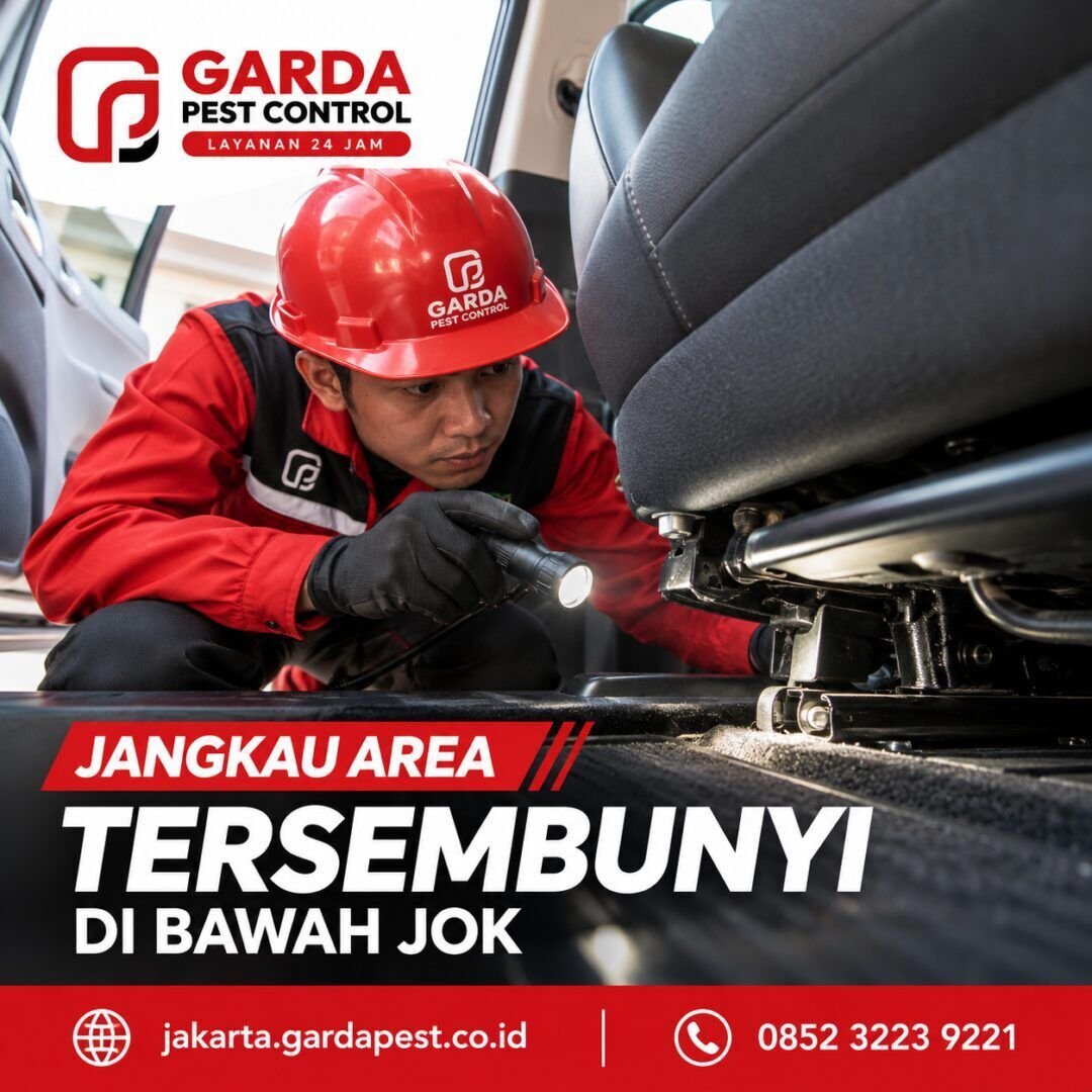 Jasa Pembasmi Kecoa Mobil Jakarta: Solusi Tuntas Kabin Bersih dan Bebas Hama