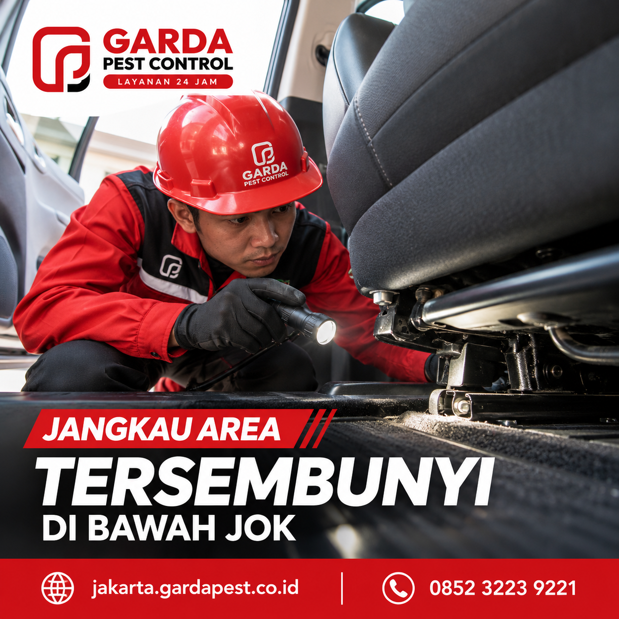 Jasa pembasmi Kecoa di Mobil Terdekat